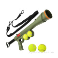 Giocattolo della pistola del lanciatore dell'animale domestico della pallina da tennis di addestramento del cane